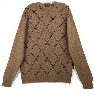 AMERICAN BLUE Mens Himalayan Yak Crewneck Pullover Sweater
